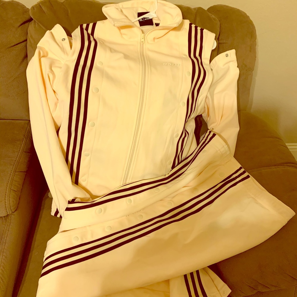 Adidas Ivy Park Snap jacket and snap pants
